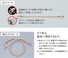 画像をギャラリービューアに読み込む, 乾太くん　専用ガスコード（全機種）　ガス衣類乾燥機　リンナイ
